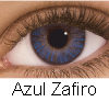 PUPILENTES FRESH LOOK COLORS BLENDS, Lentes de contacto de color Azul Zafiro