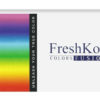 Freshkon Colors Fusion Dazzlers, Pupilentes de colores con graduación para miopia e hipermetropía de uso mensual, caja con 2 lentes.