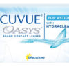 Acuvue Oasys, lentes de contacto para astigmatismo, caja con 6 lentes de contacto (3 Pares).