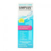 Simplus 105 ml, Solución para limpieza y desinfección de lentes de contacto, de Bausch+Lomb.